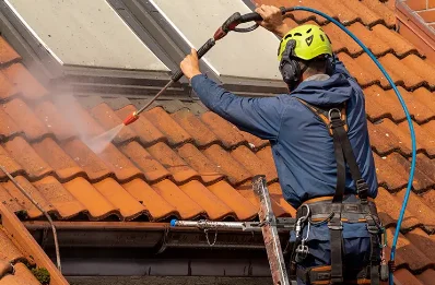 Démoussage et hydrofuge de toiture à Ranton